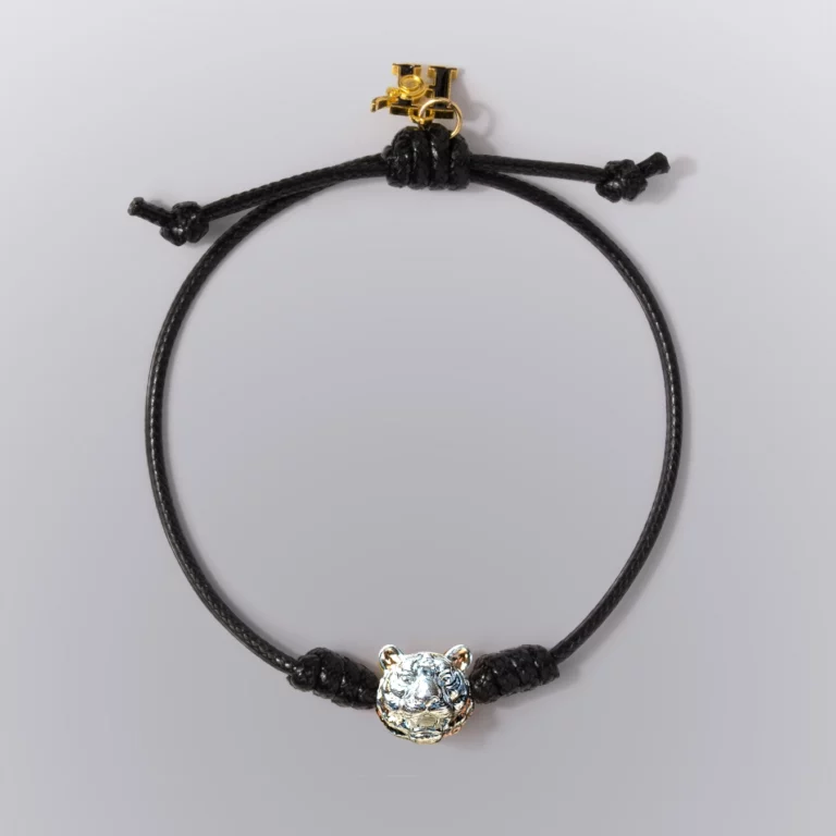 กำไลเชือก เสือเหลียวหลัง เนื้อ 2 กษัตริย์ - Highness Amulet
